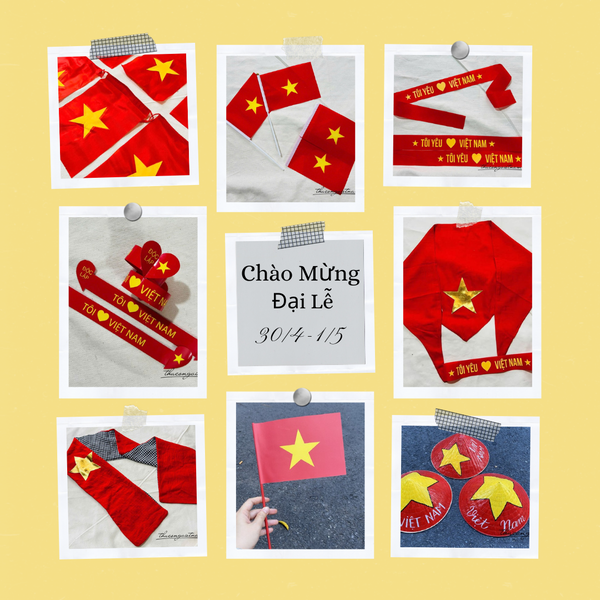 Giới Thiệu Phụ Kiện Cho Ngày 30/4-1/5